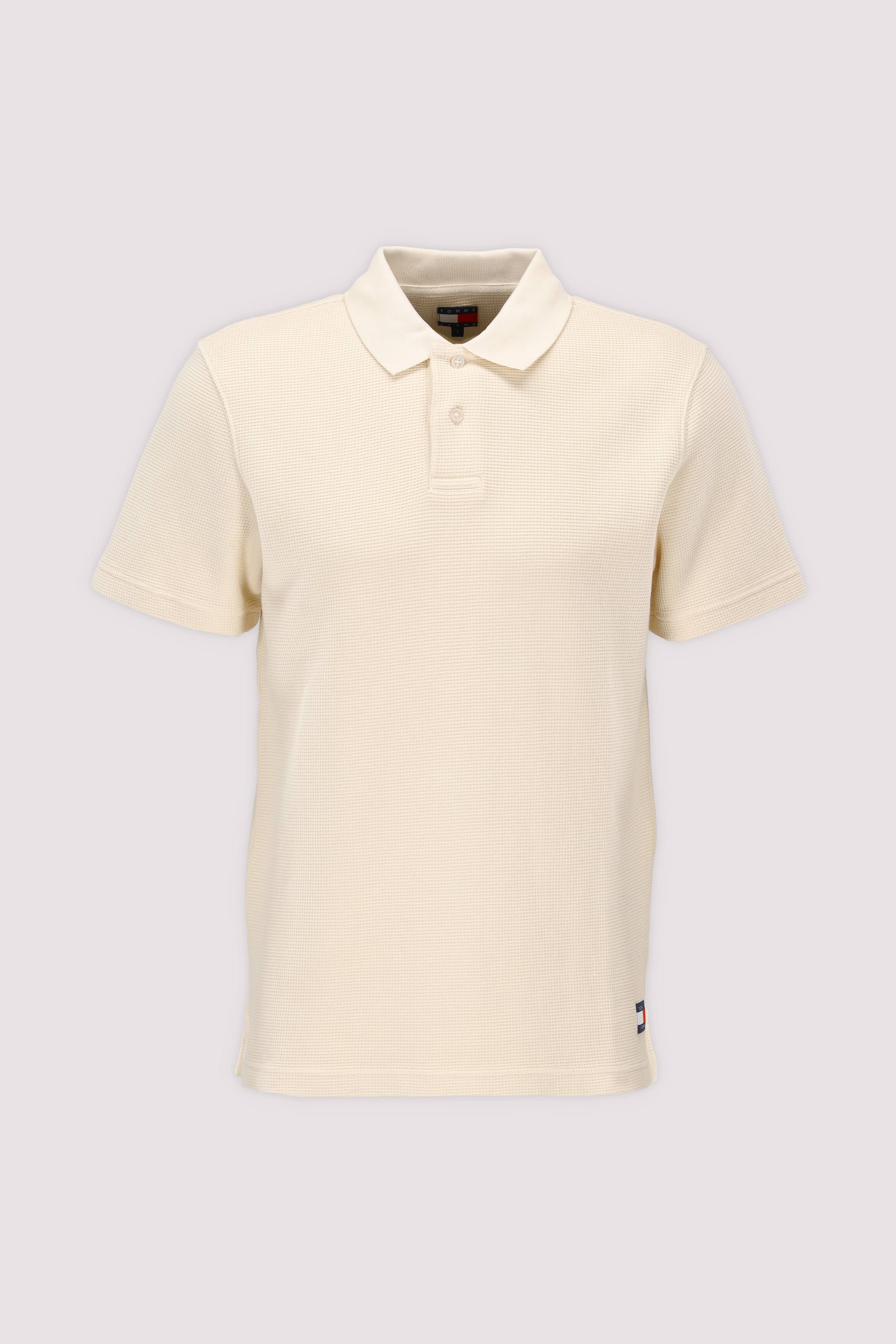 TJM REG WASHED WAFFLE POLO EXT