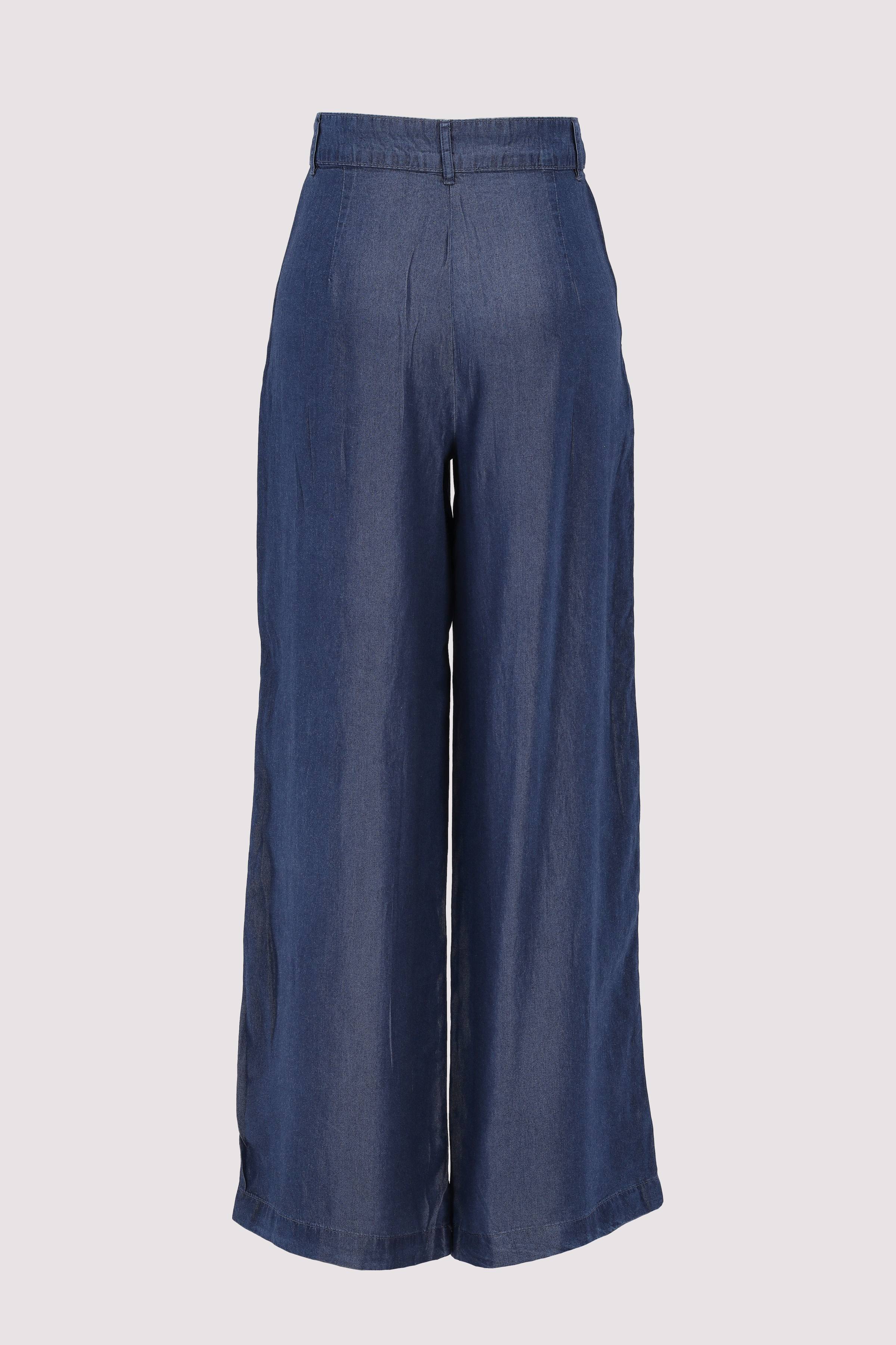 Selected - SLFJANNA HW PLEATED CHAMBRAY P Selected - SLFJANNA HW PLEATED CHAMBRAY P
