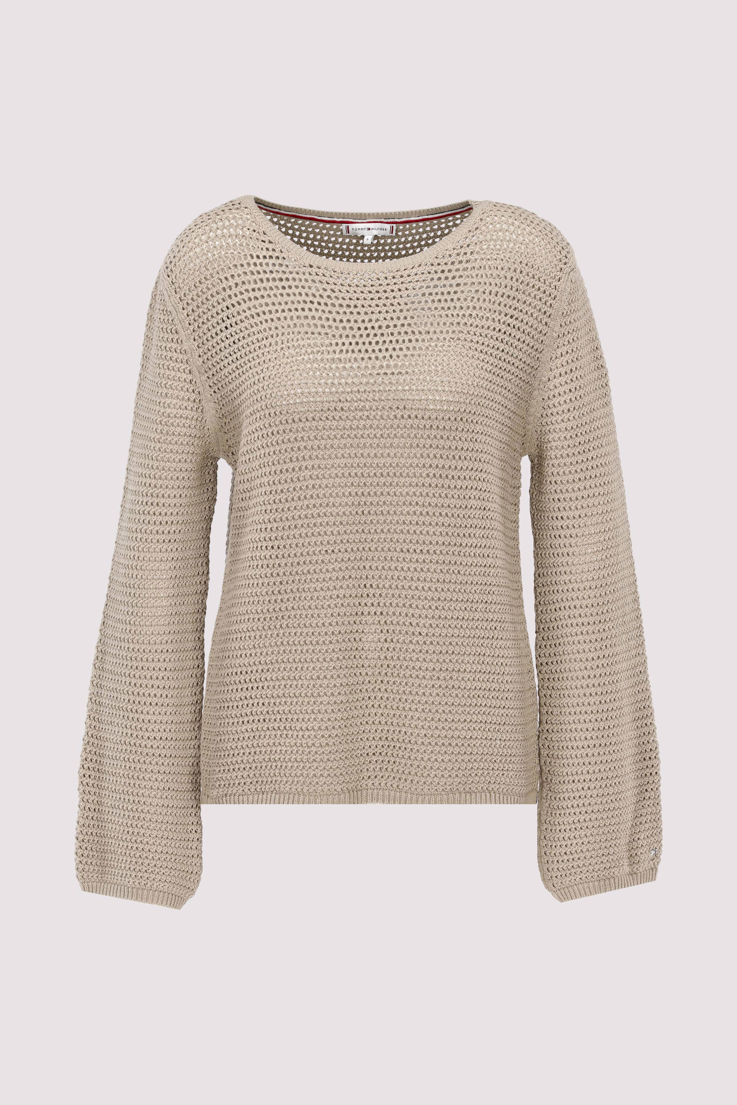 POINTELLE CROCHET OPEN-NK LS S