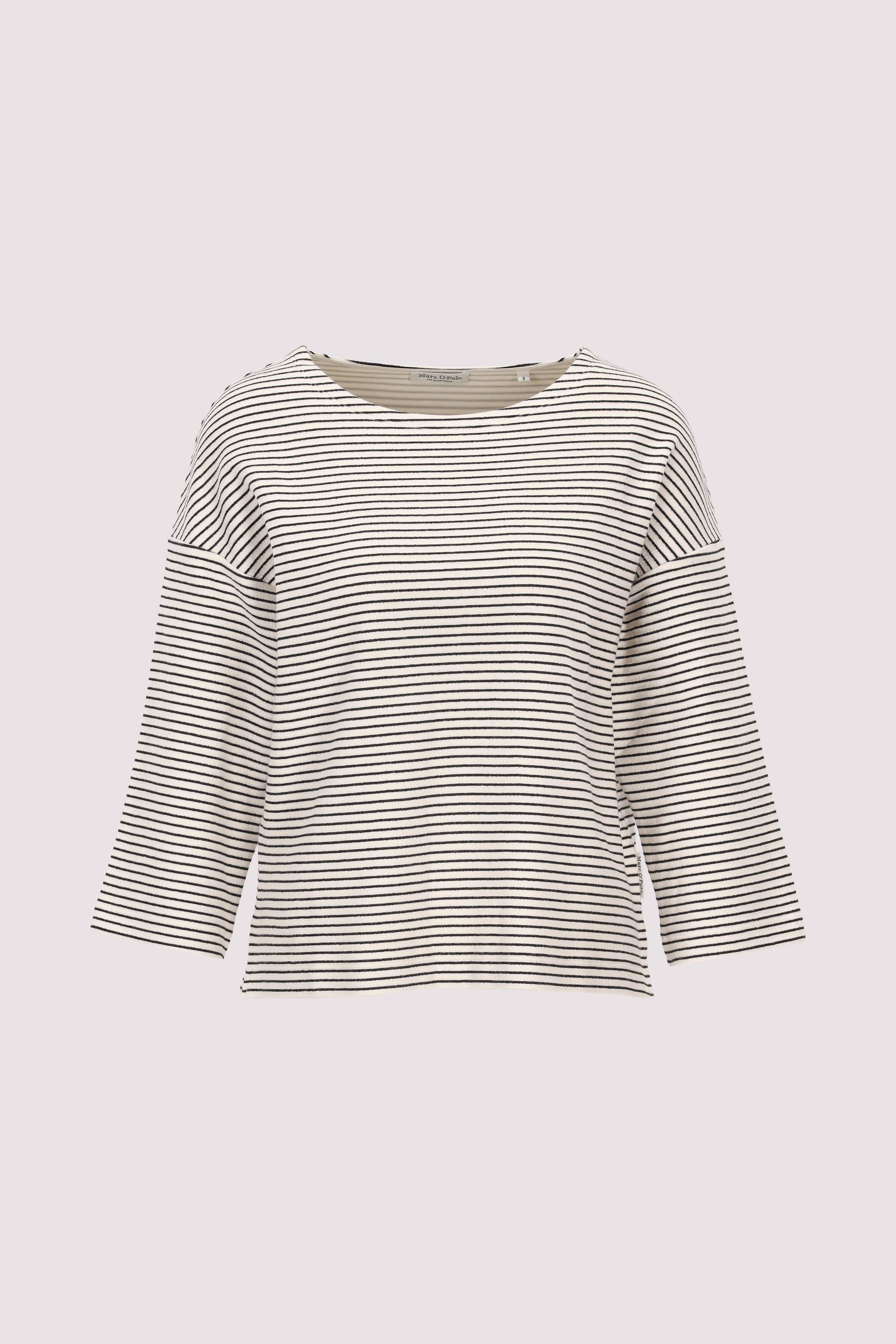 T-shirt, 3 4 sleeve, striped