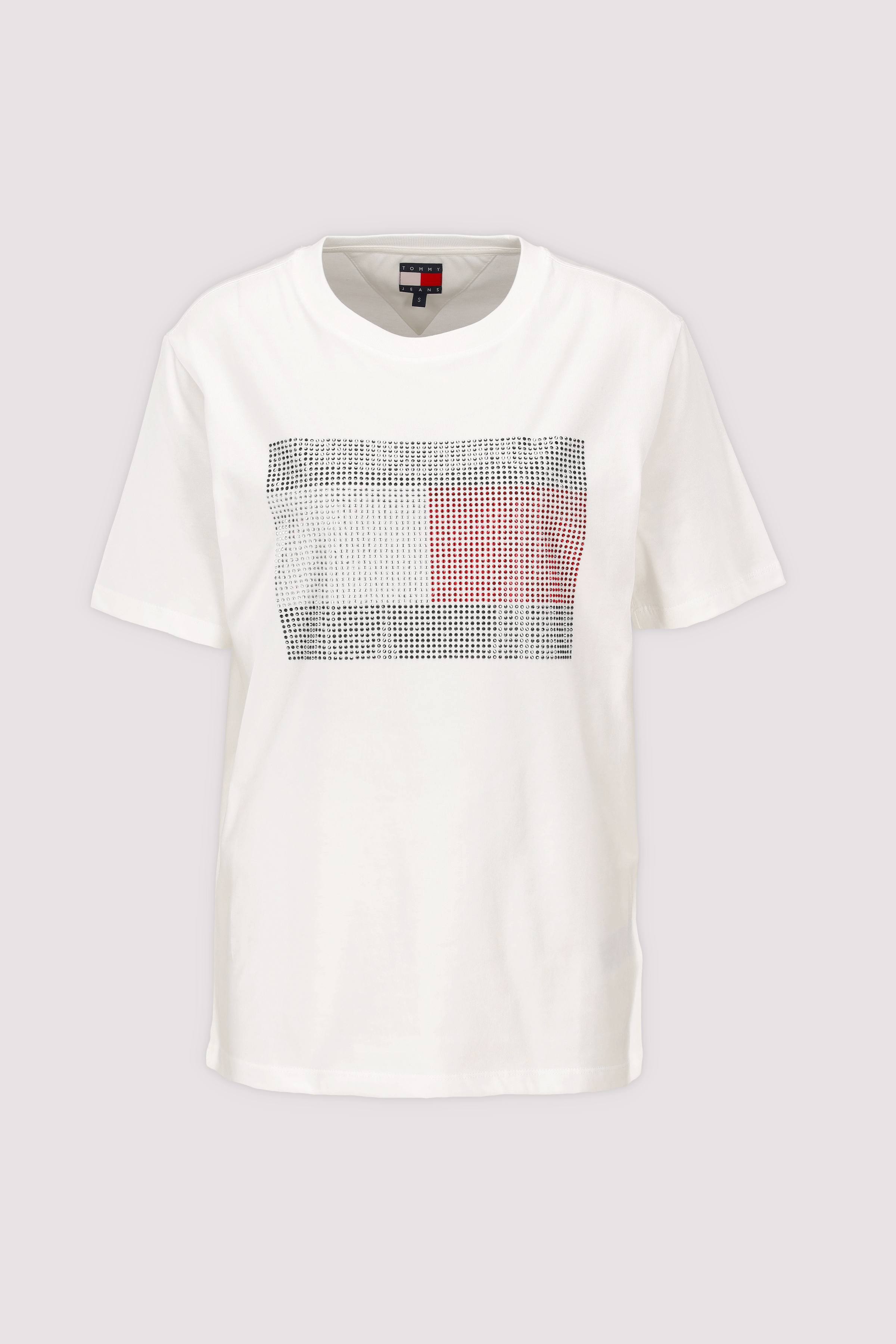 Tommy Hilfiger - Tommy Hilfiger Damen T‑Shirt weiß
