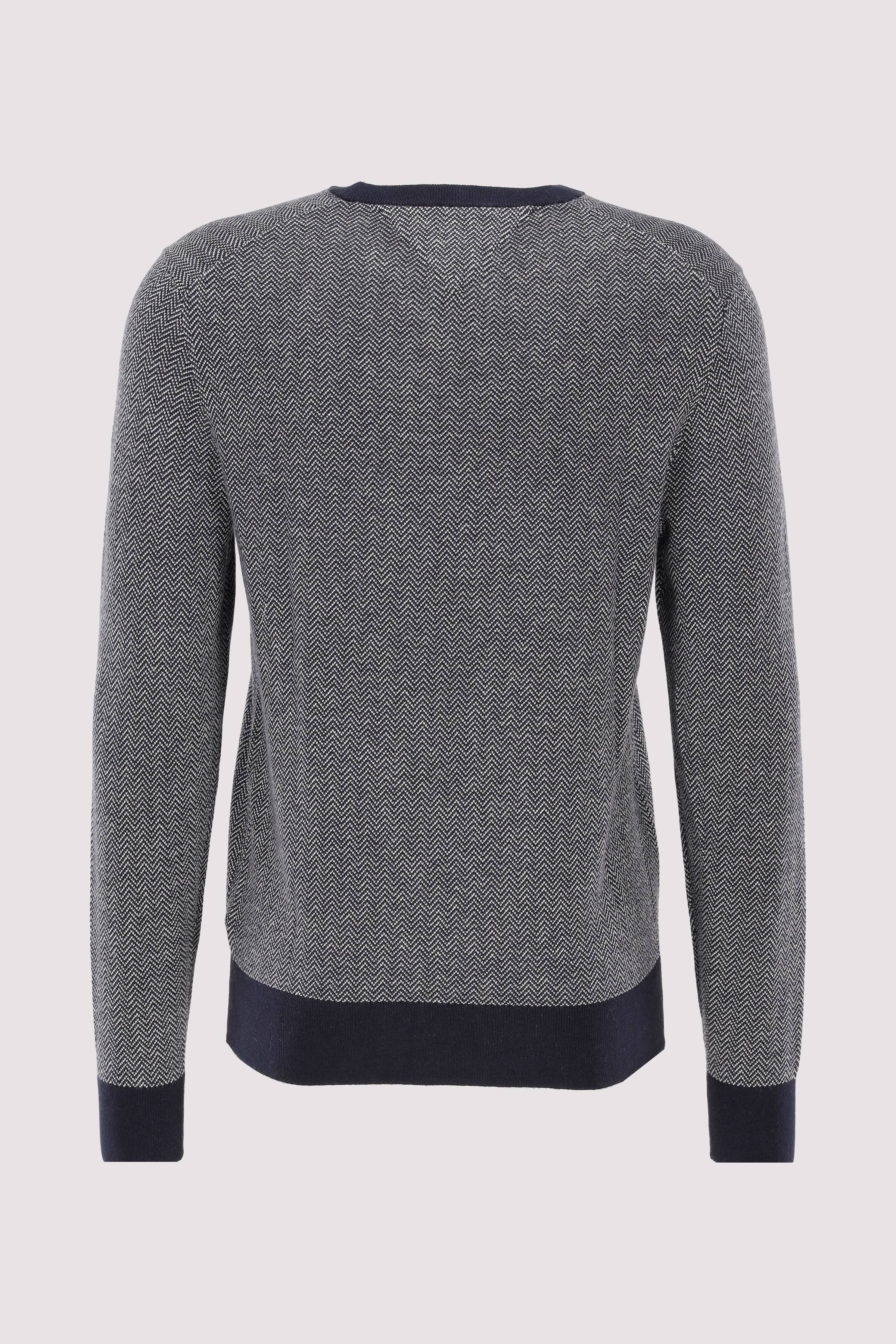 Tommy Hilfiger - PIMA CTN CASH HERRINGBONE CREW Tommy Hilfiger - PIMA CTN CASH HERRINGBONE CREW