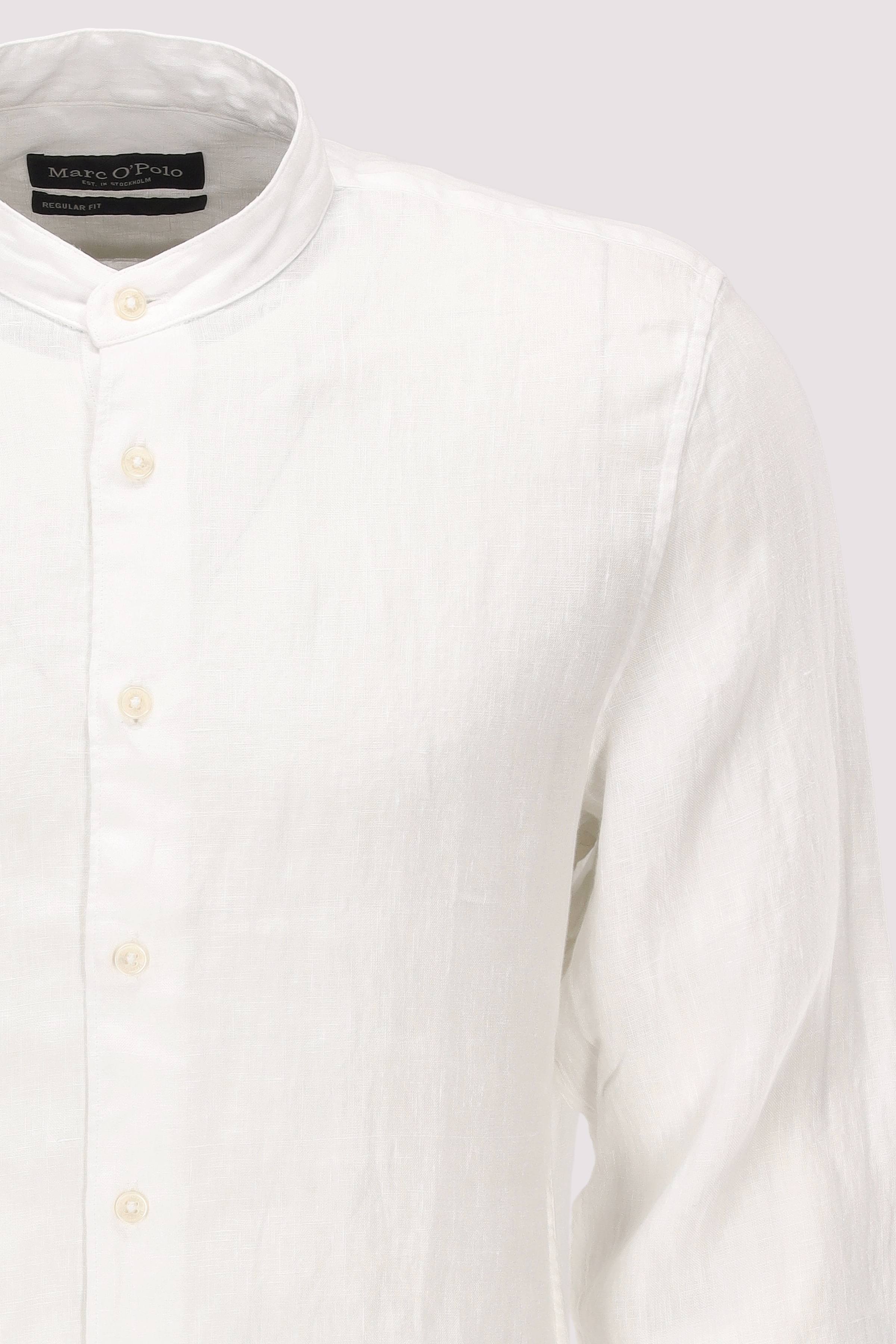 Marc O Polo Casual - Marc O'Polo Leinenhemd Weiß