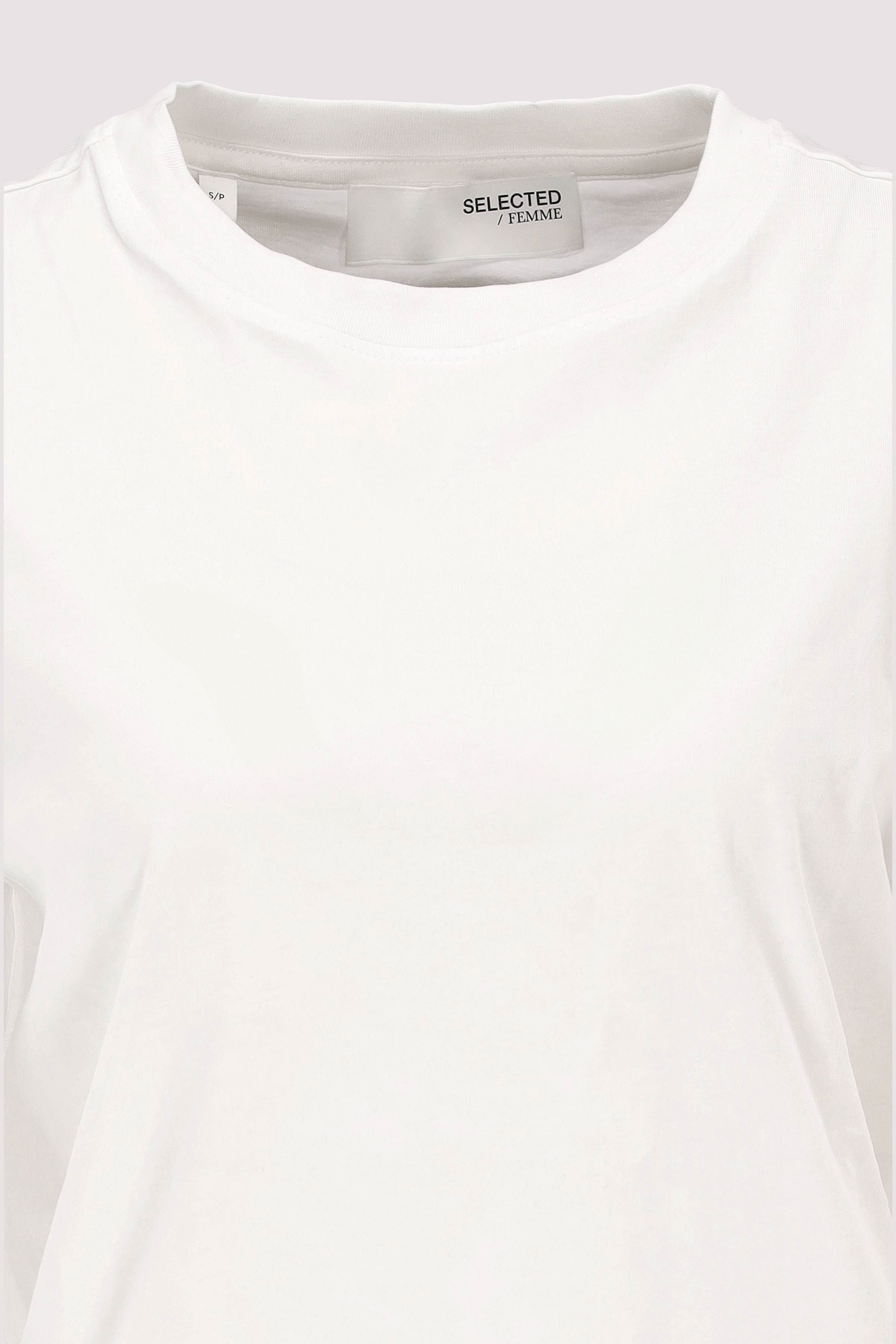 Selected - SLFMYESSENTIAL SS O-NECK TEE N