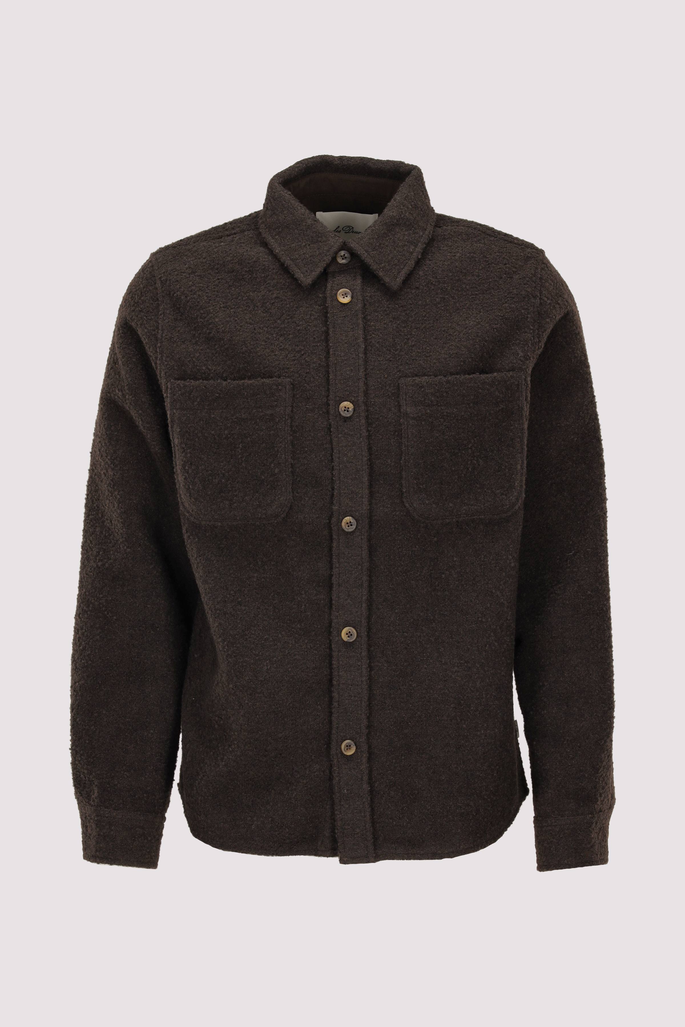Overshirt Les Deux braun für Herren