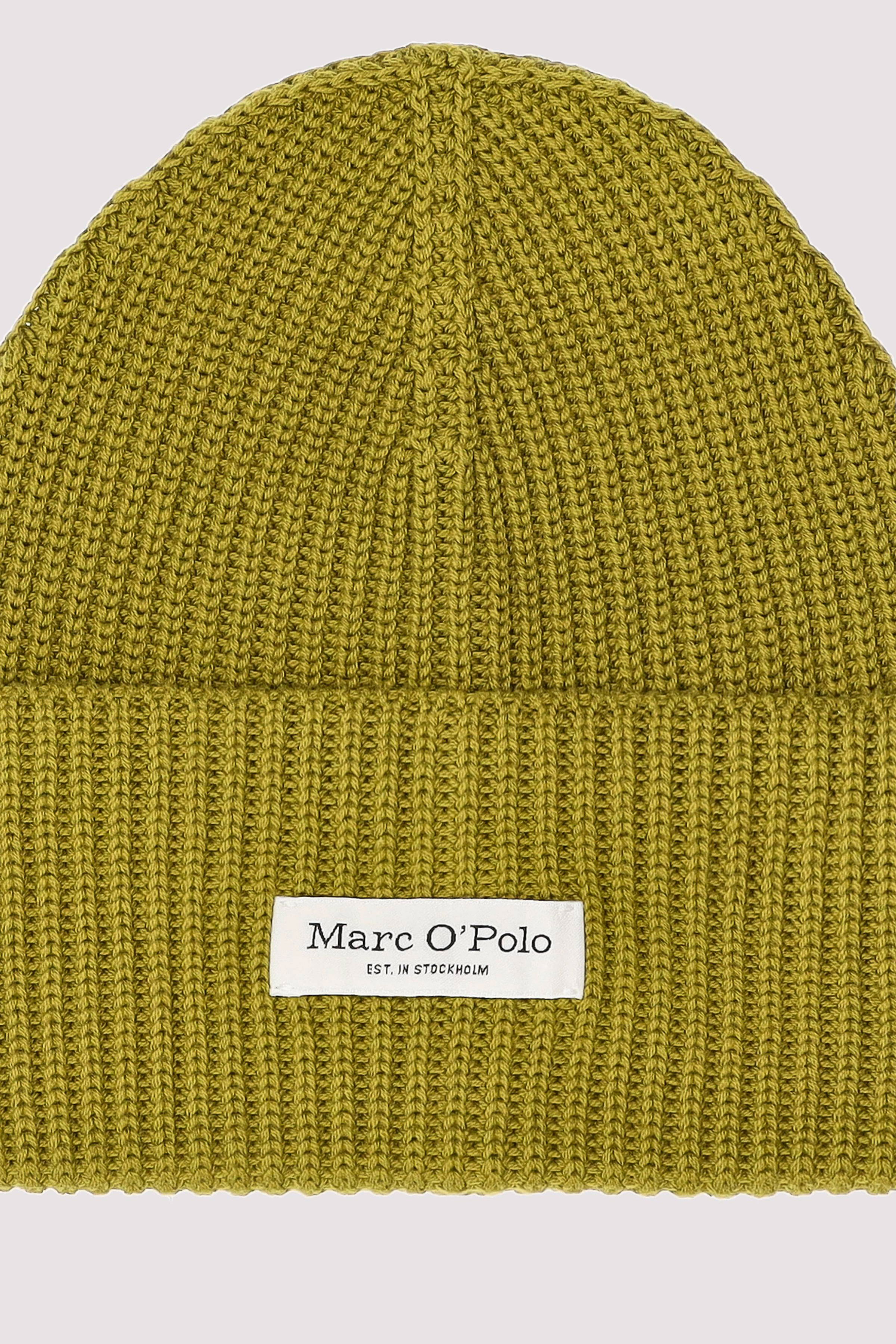 Beanie, knitted, fold-up, stru