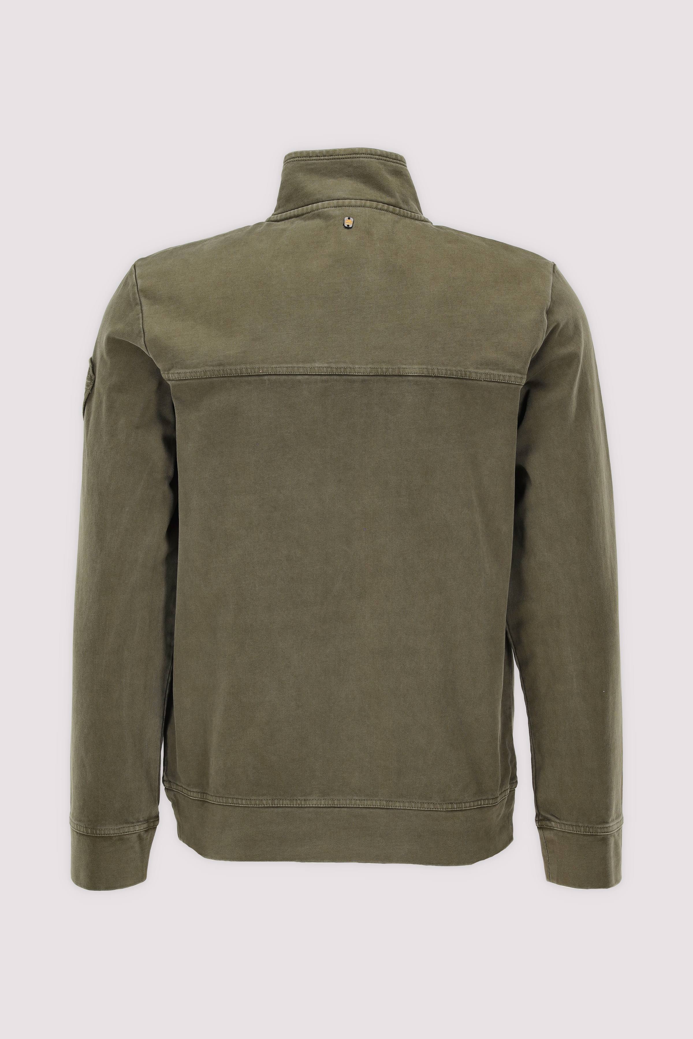 Zip jacket open end jersey gd