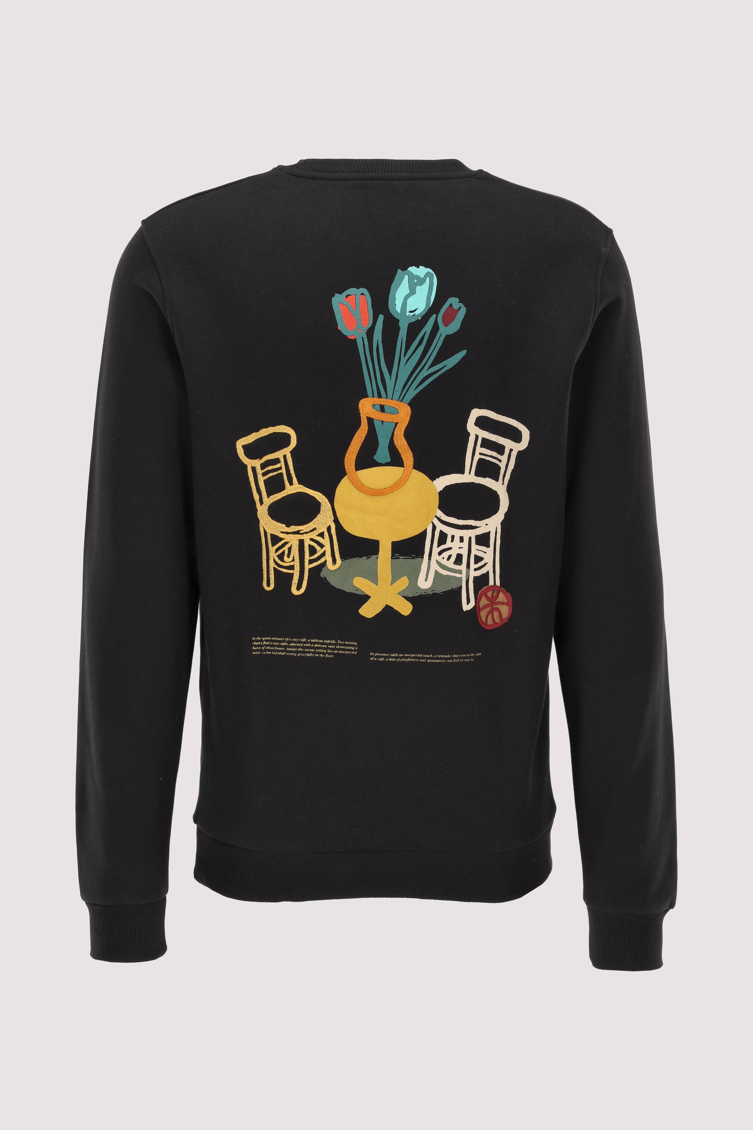 Les Deux - Bruno Cafe Sweatshirt Les Deux - Bruno Cafe Sweatshirt