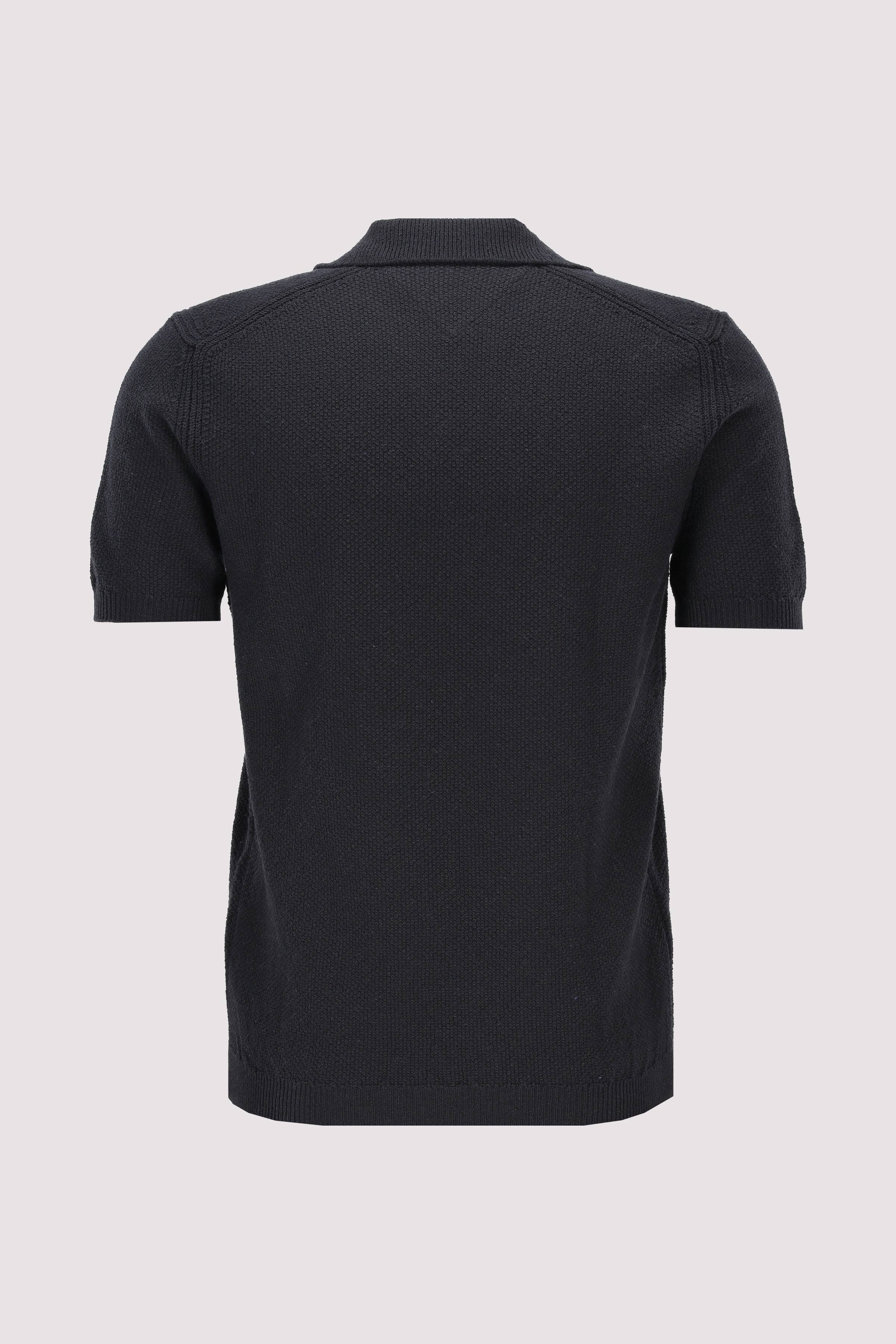 Tommy Hilfiger - KNITTED TEXTURED POLO Tommy Hilfiger - KNITTED TEXTURED POLO