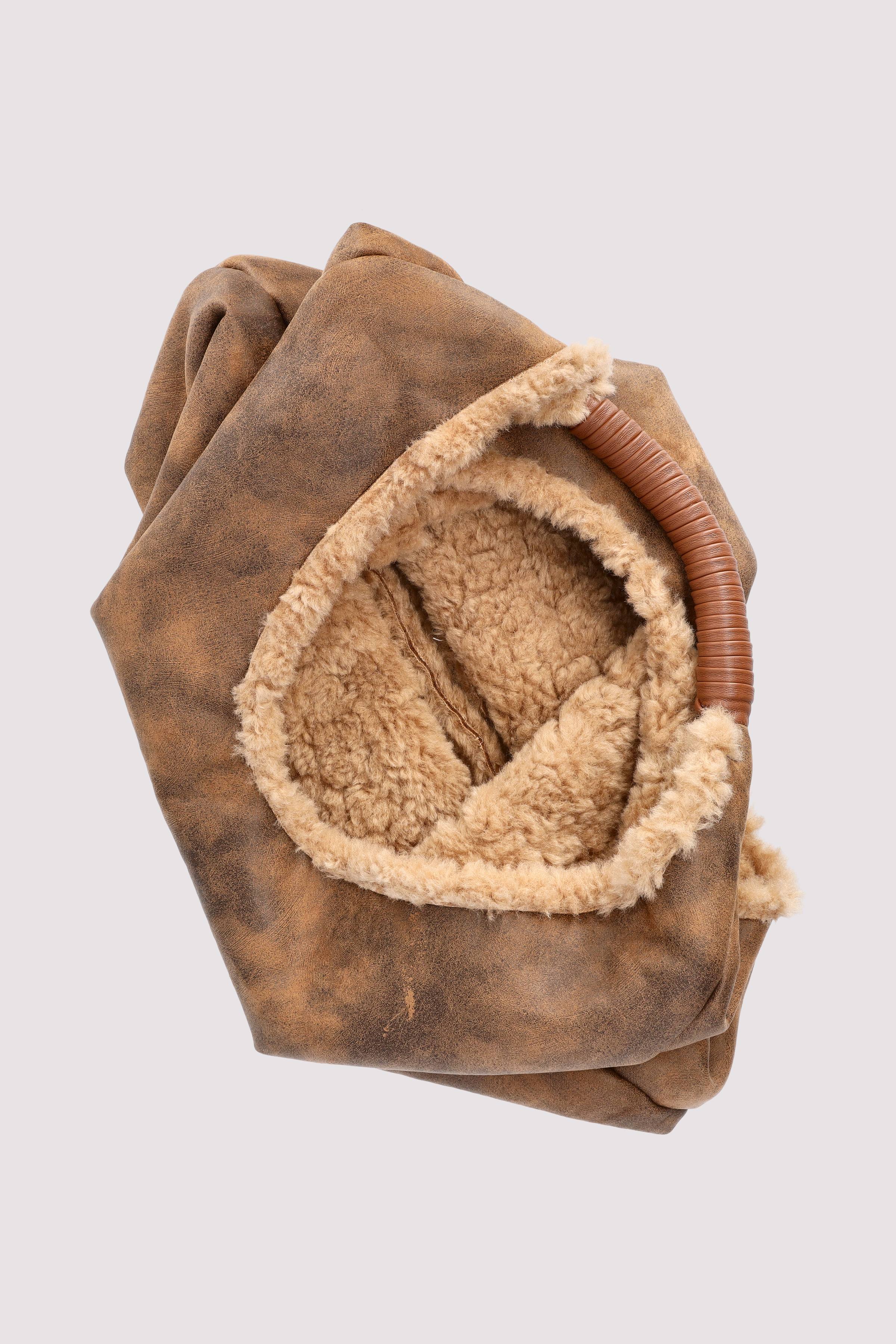 Crazy Lou - camel Handtasche Crazy Lou zeitlos