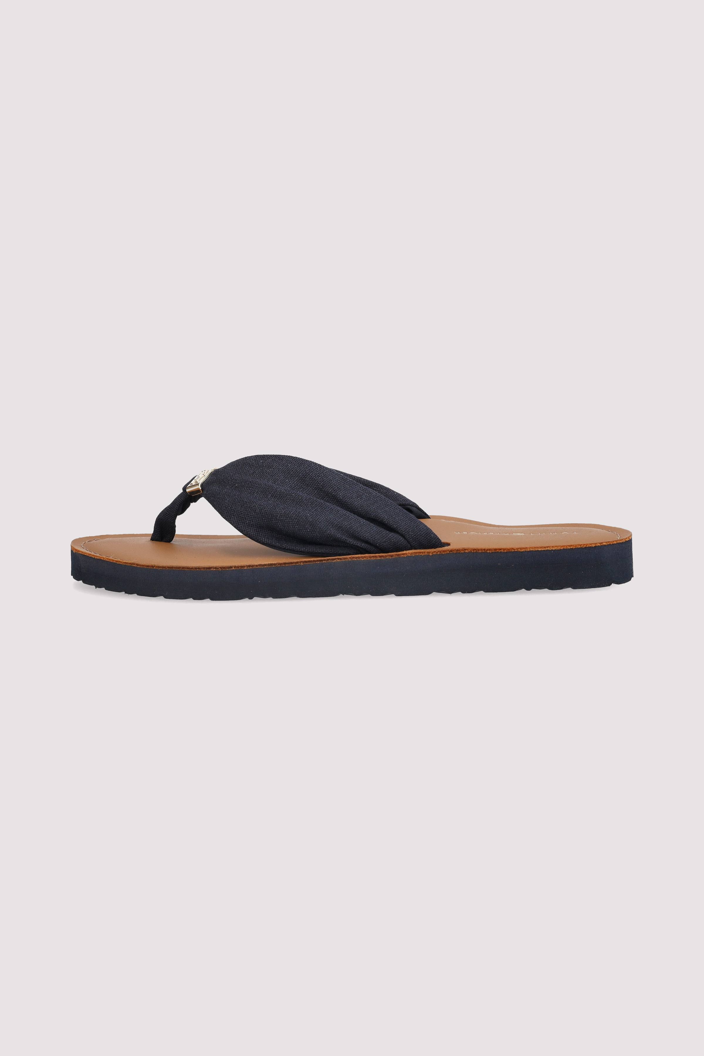 Tommy Hilfiger Damen Flip-Flops aus Hanf