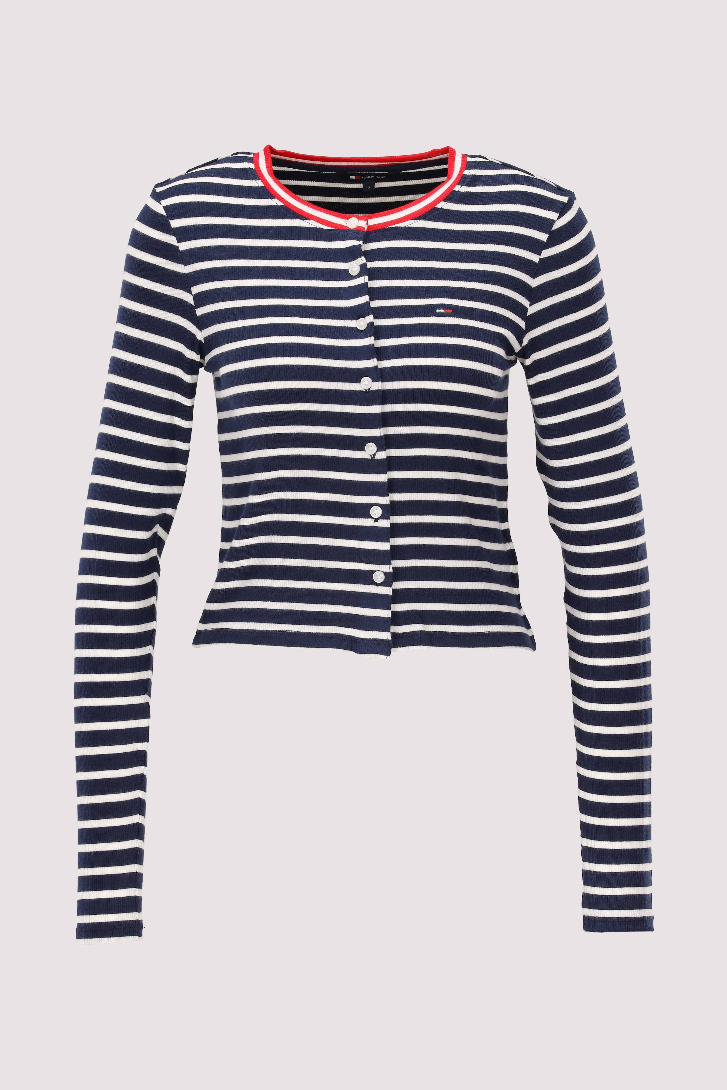 Tommy Hilfiger Damen Longsleeve Blau