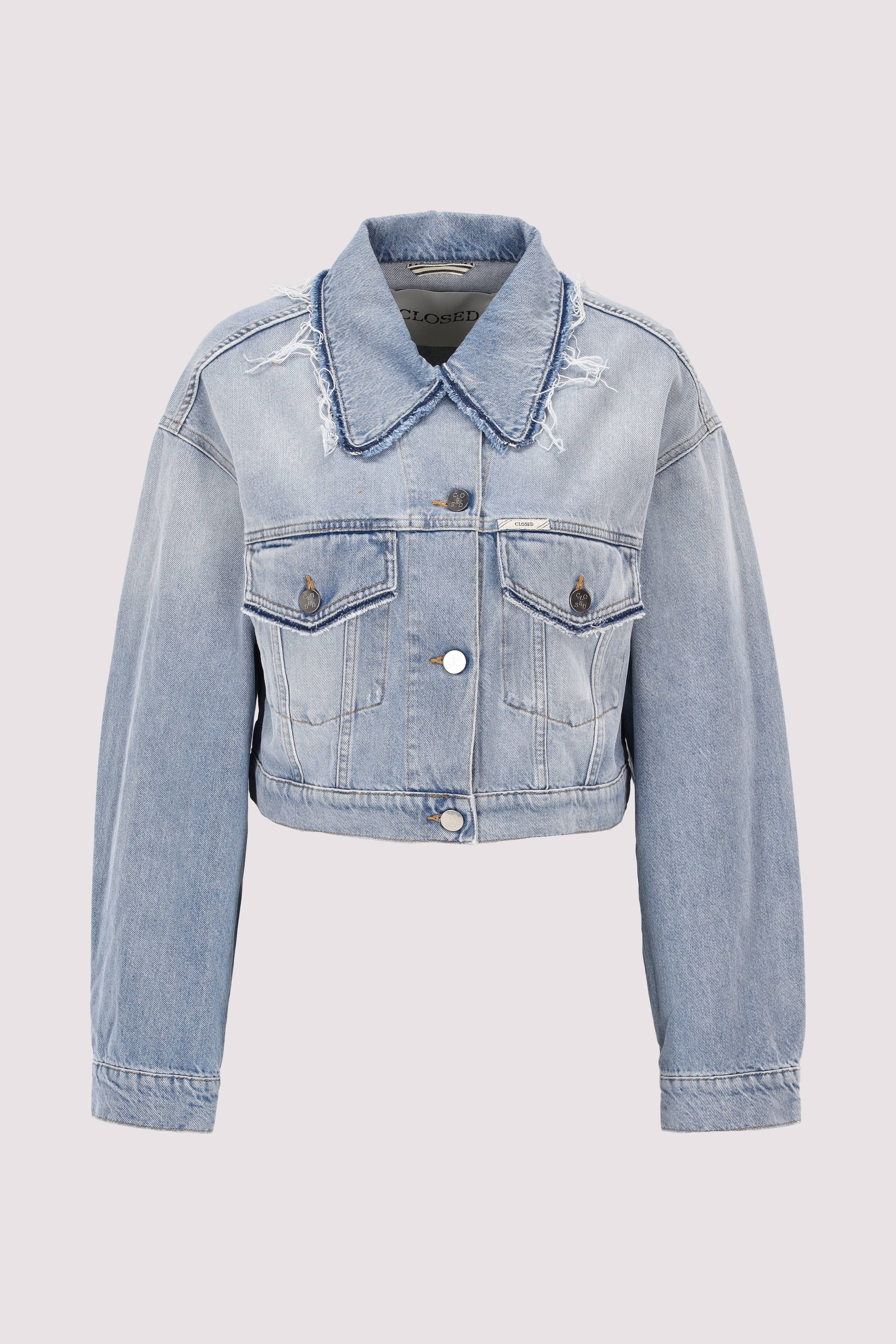 boxy denim jacket