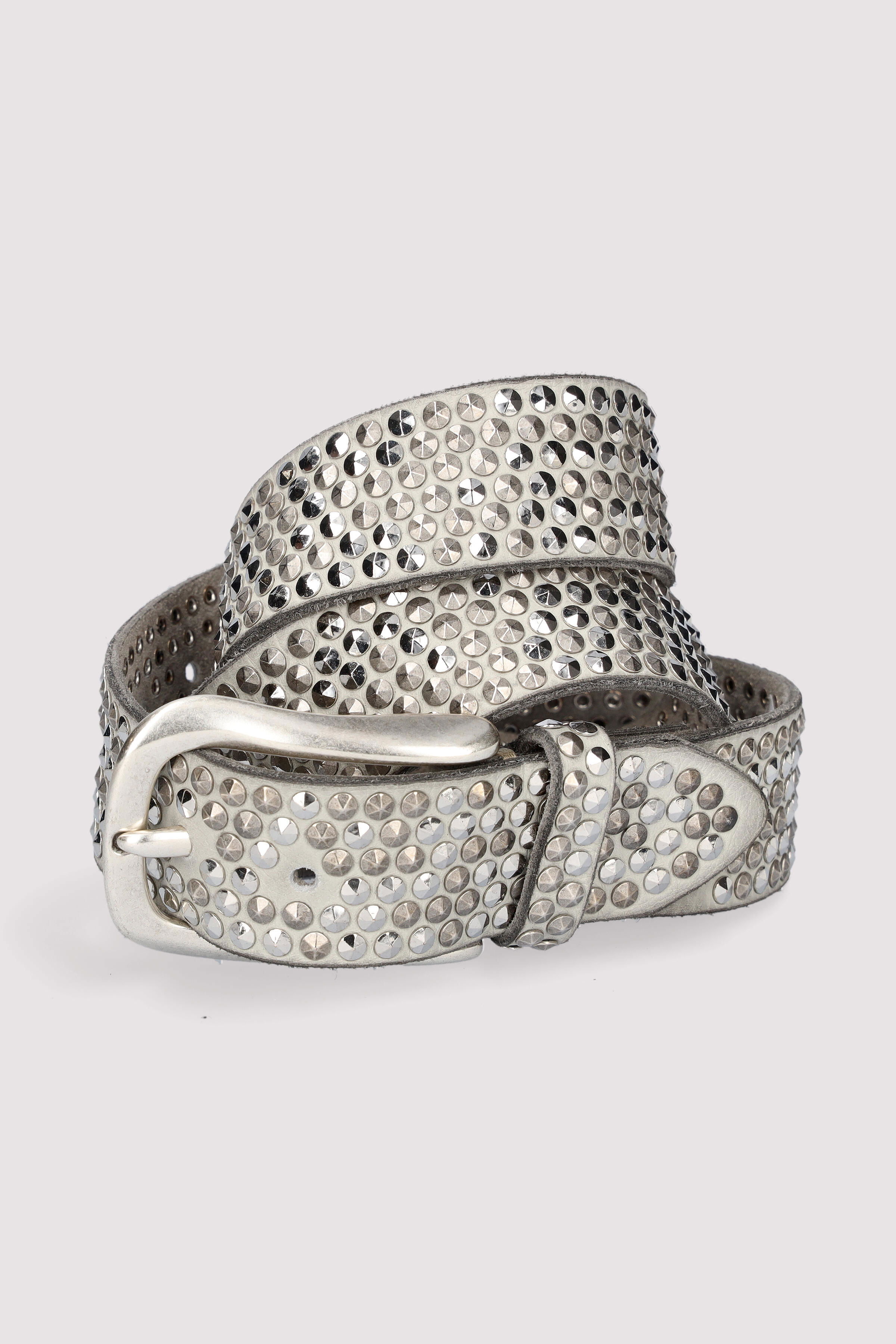 B.Belt - Leder-Nietengürtel B.Belt - Leder-Nietengürtel