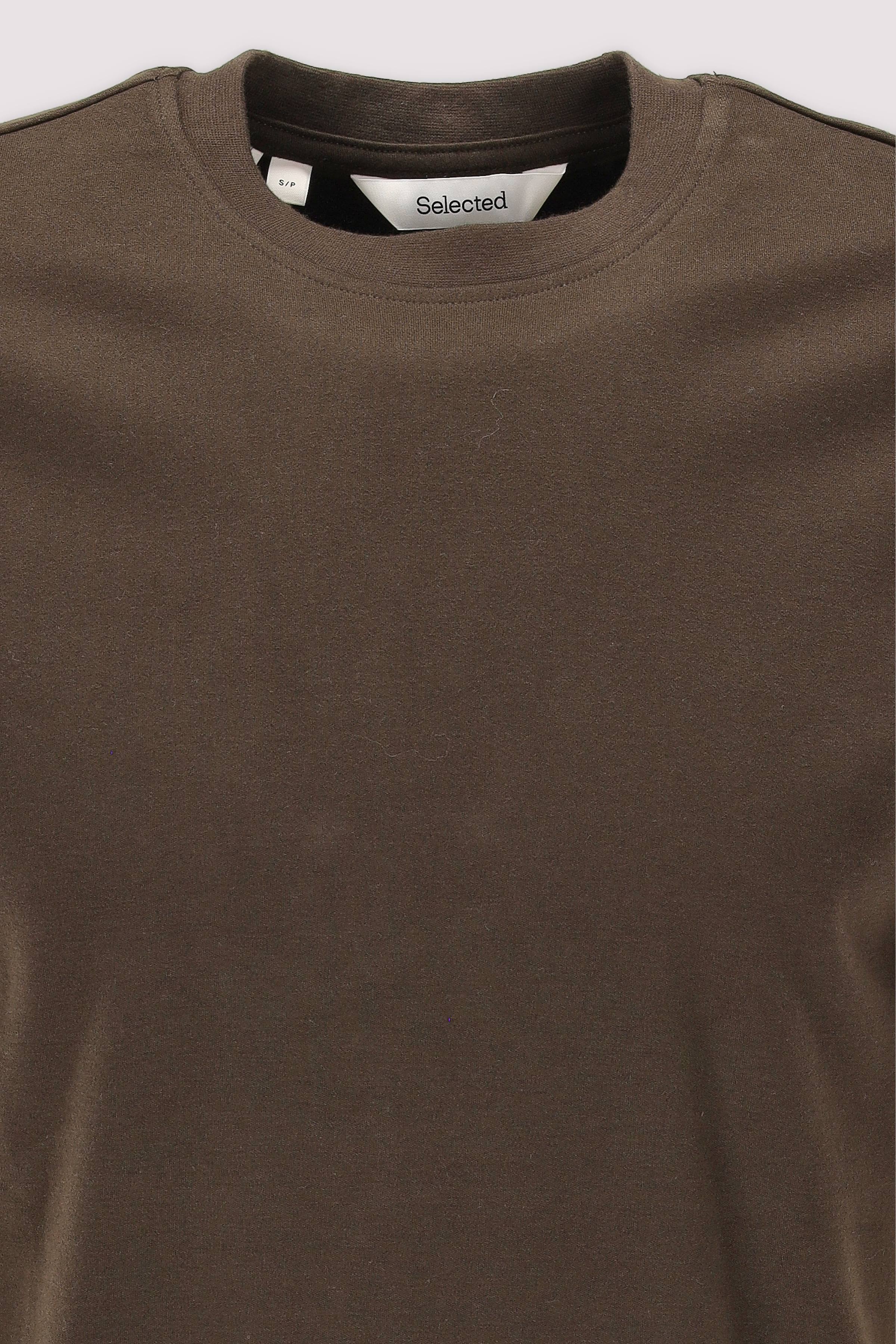 Jack and Jones - SLMTAJ MID WGT PEACH SS O-NECK