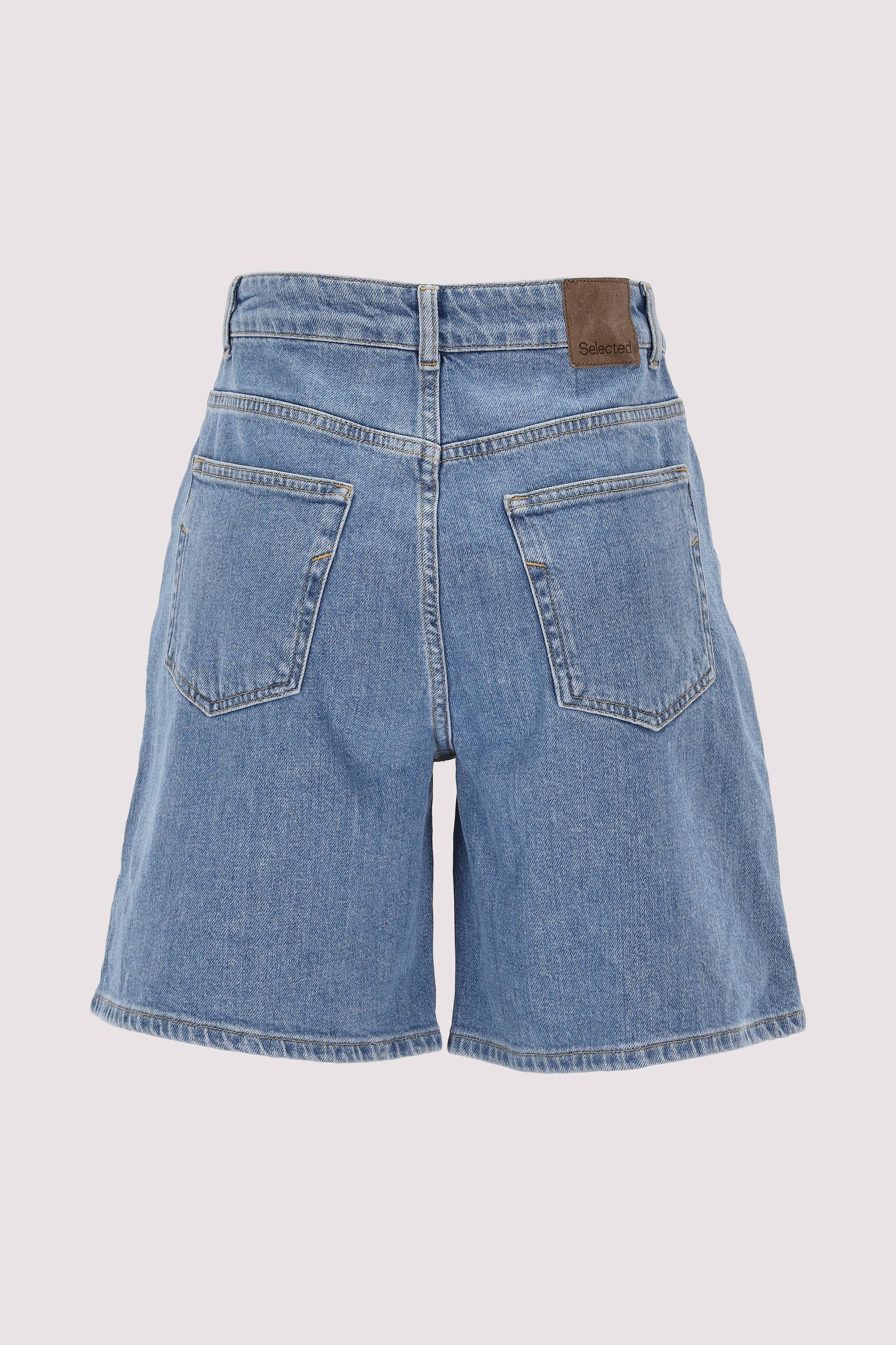 Selected - Selected Damen Denim-Shorts mit Stretch