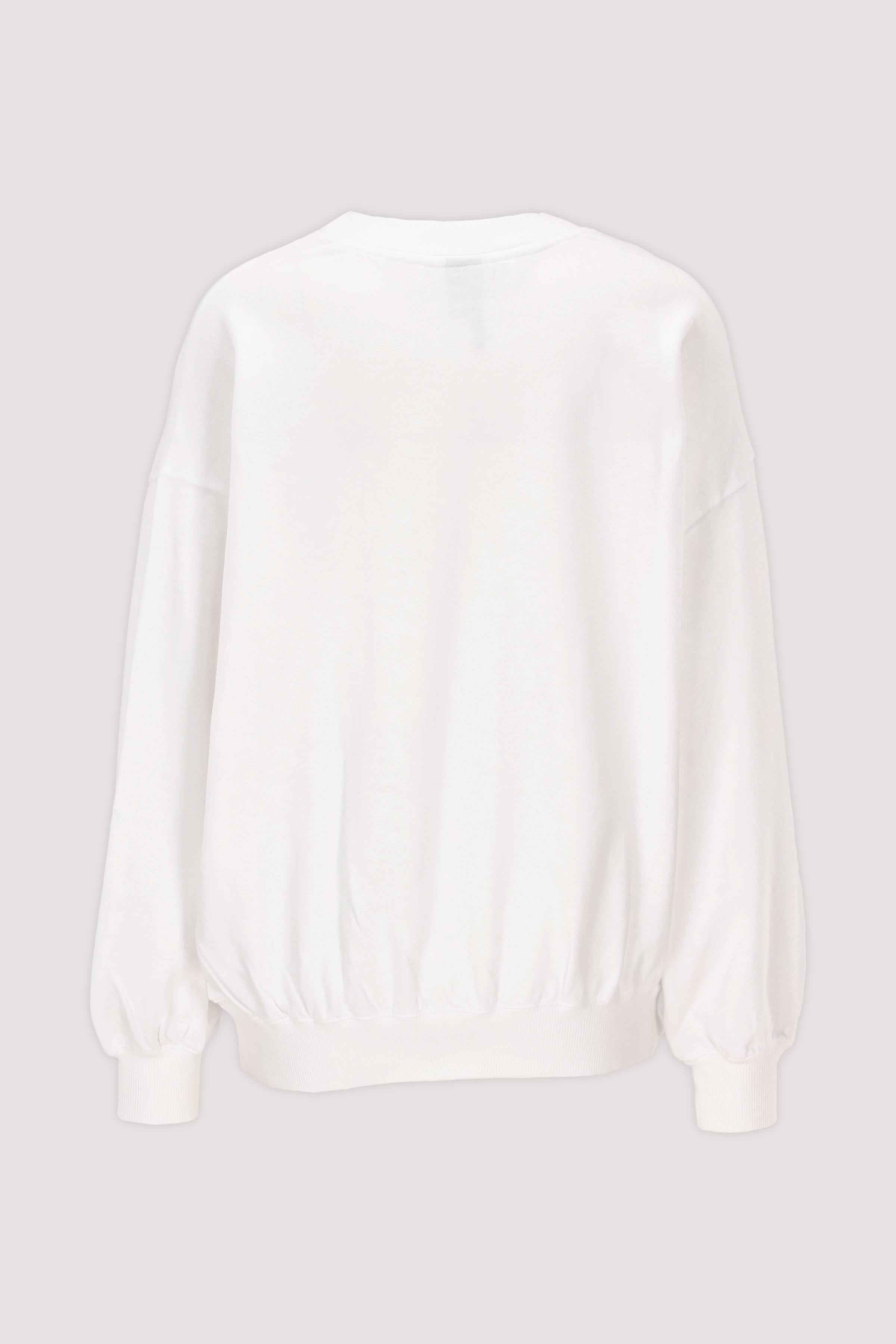 Weißes Damen-Sweatshirt von 10Days