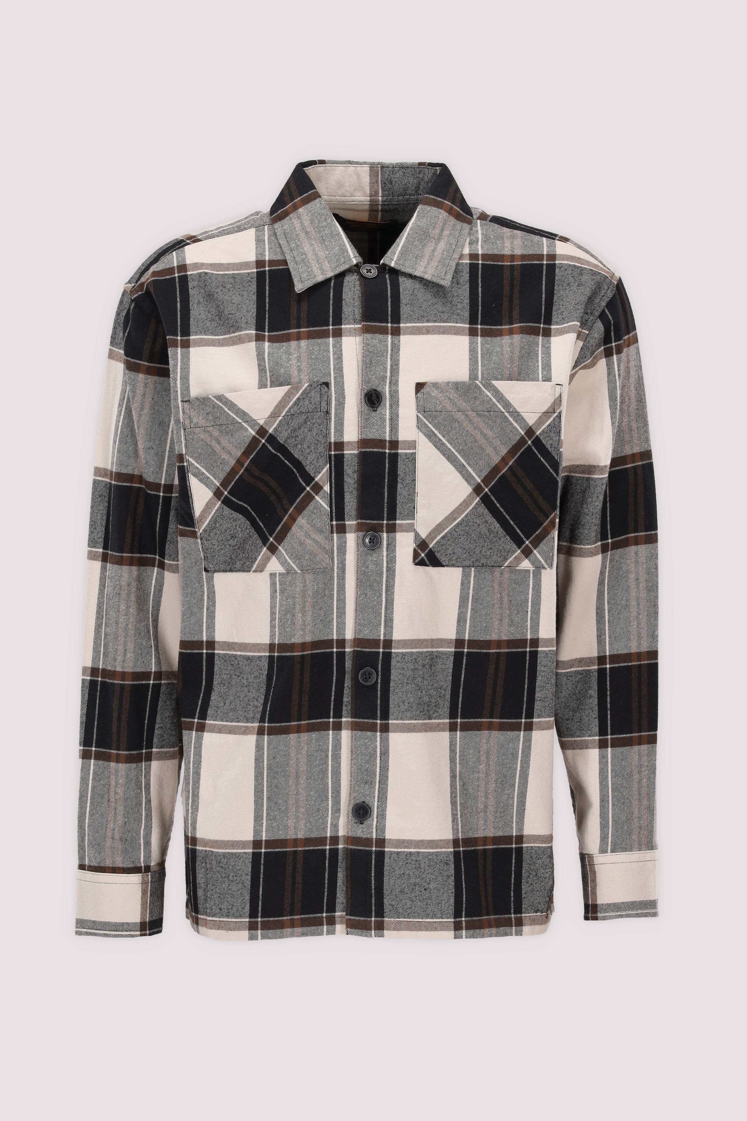 Jack and Jones Hemd Cloud dancer/check