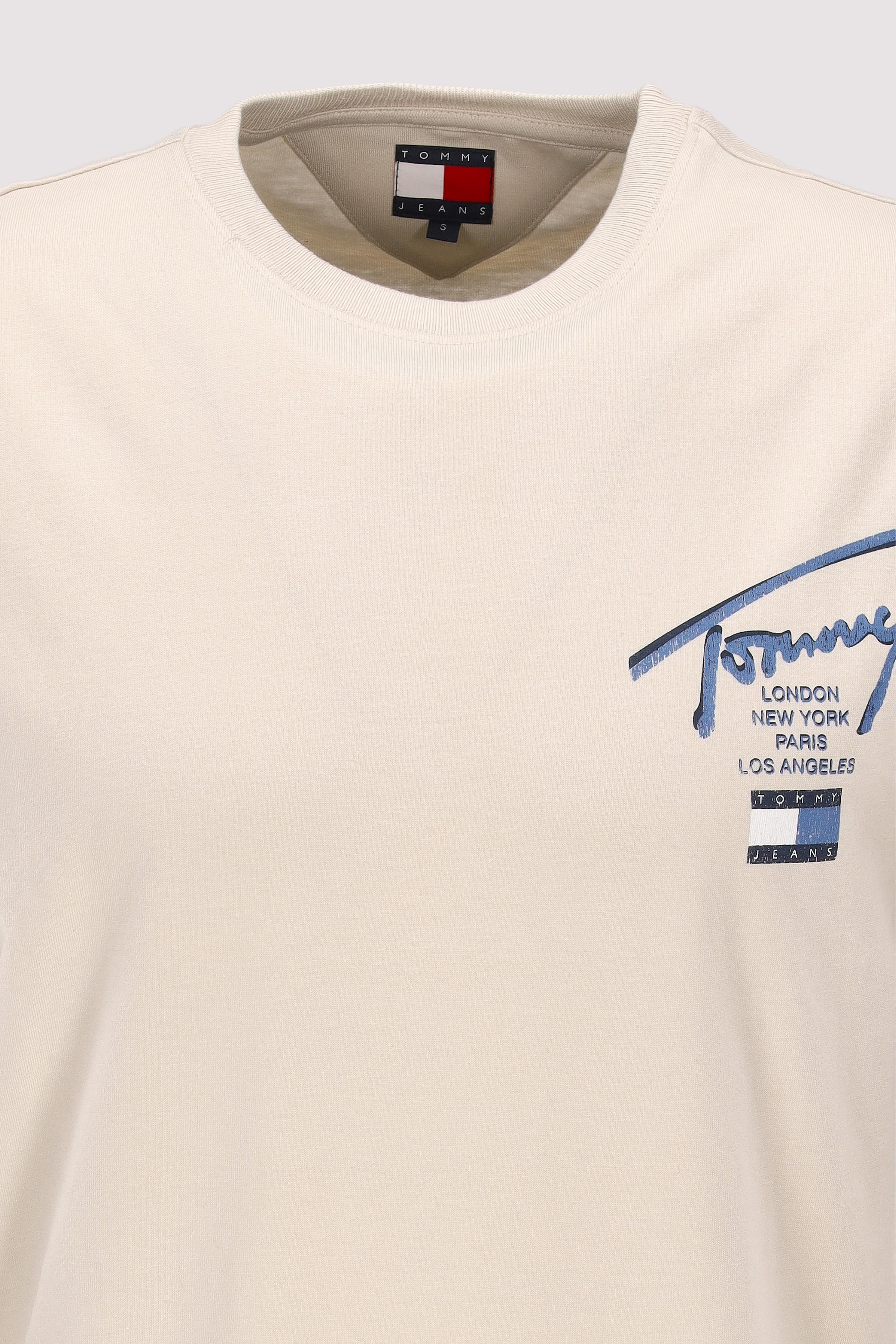 Tommy Jeans - TJM REG TOMMY SIGN CITY TEE EX