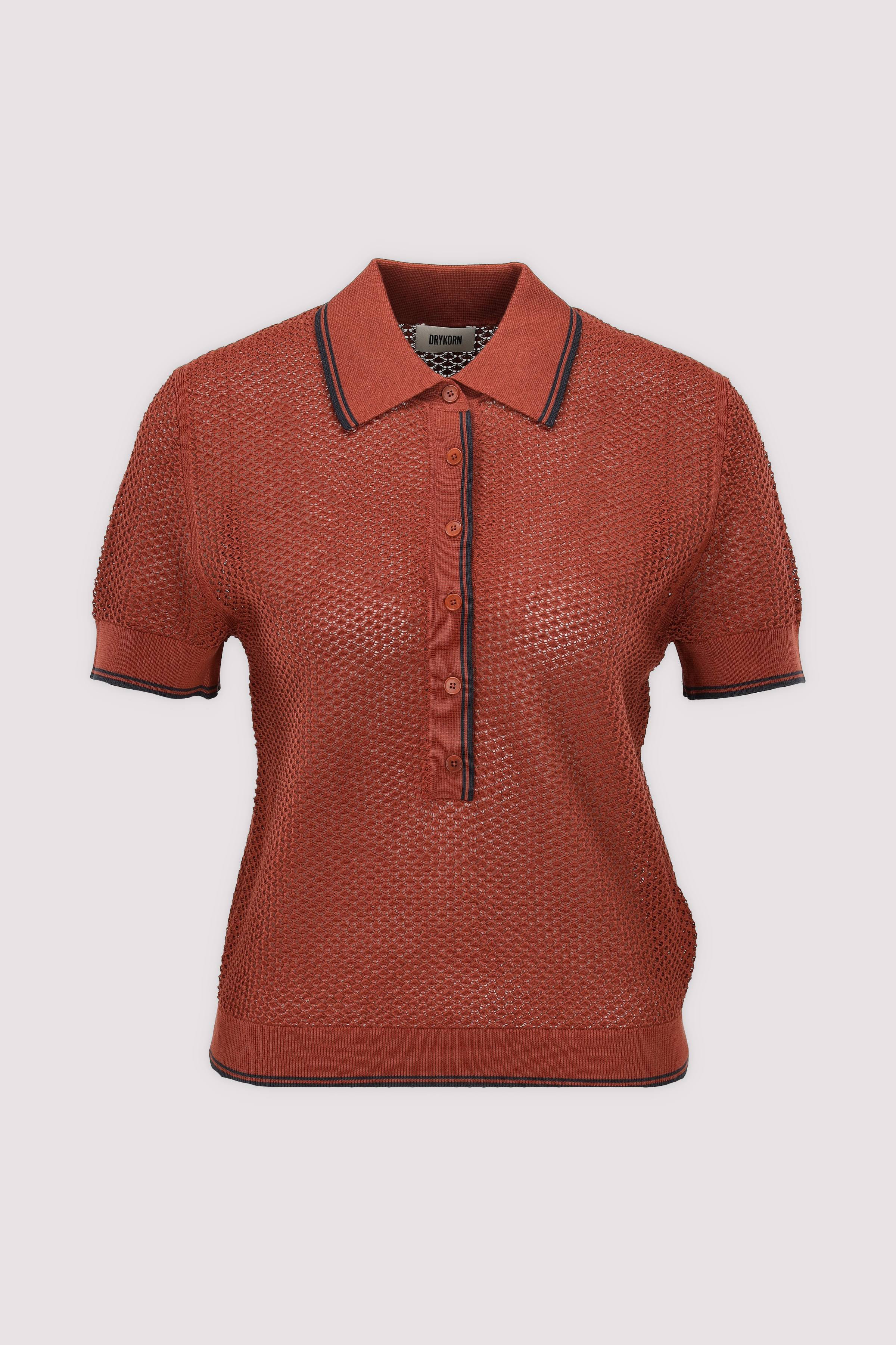 Drykorn Damen Poloshirt aus Baumwolle