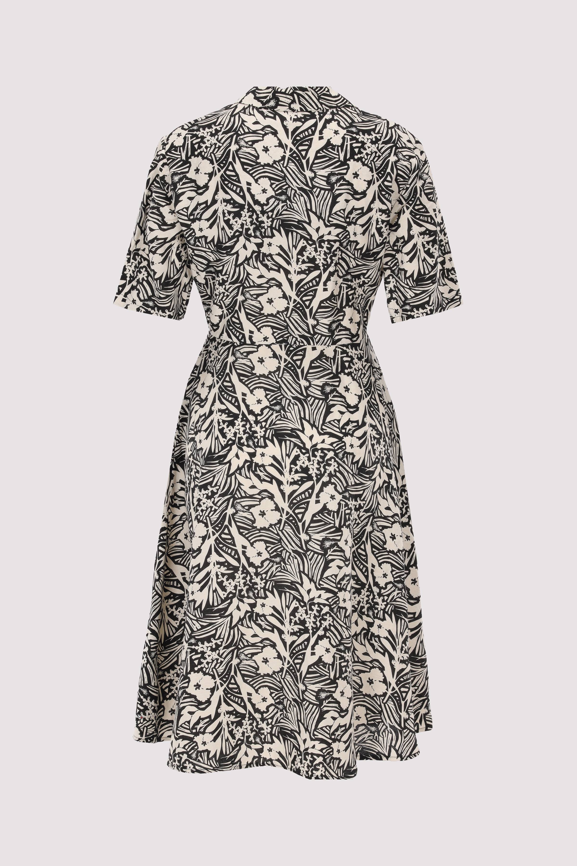 Tommy Hilfiger - LINEN VIS KNOTTED S/S DRESS Tommy Hilfiger - LINEN VIS KNOTTED S/S DRESS