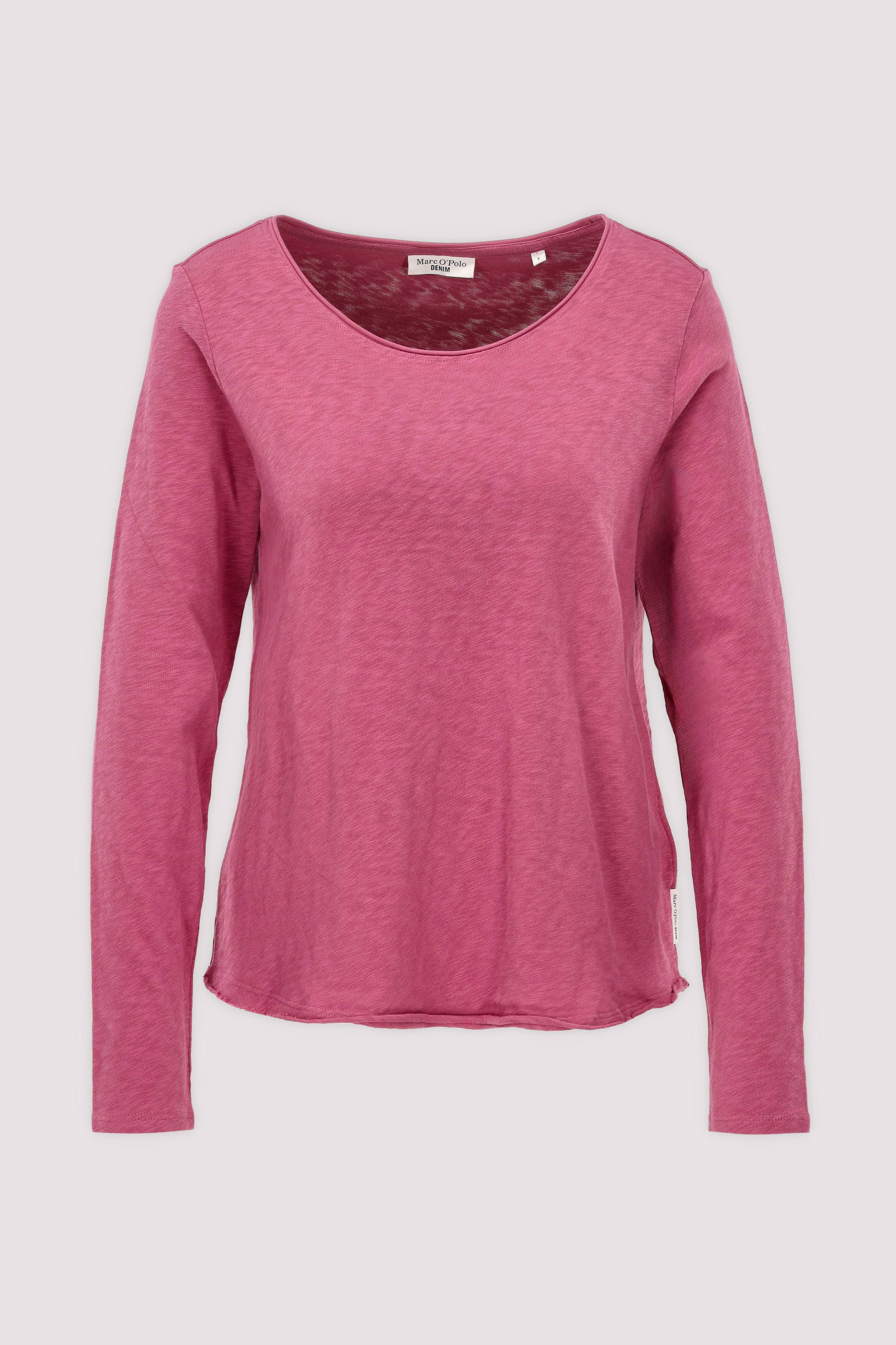 T-Shirt, LSL, Raw Cut Details