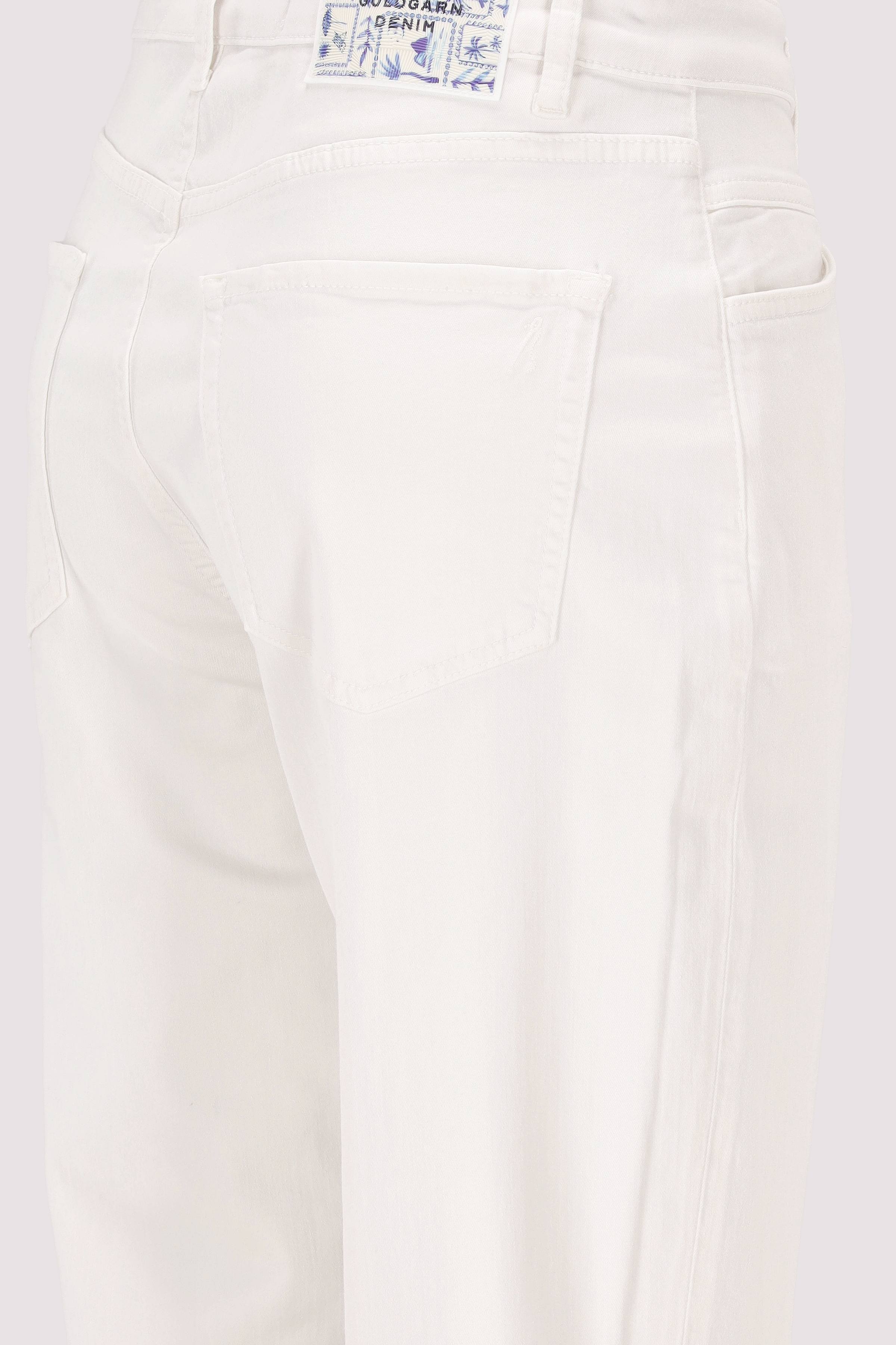 GoldGarn - GoldGarn Cropped Jeans Weiß, Premium
