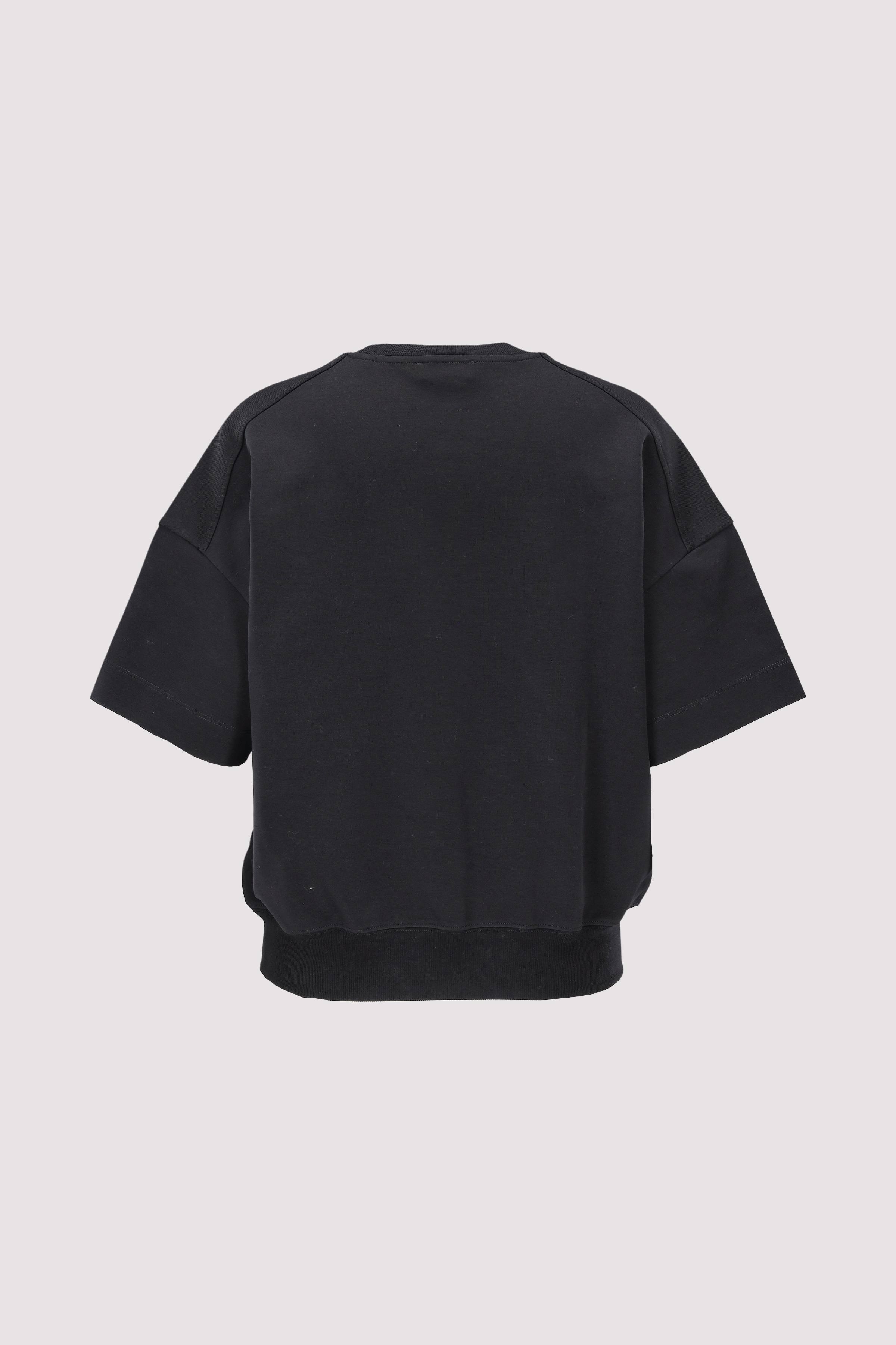 Sweatshirt, short sleeve, logo