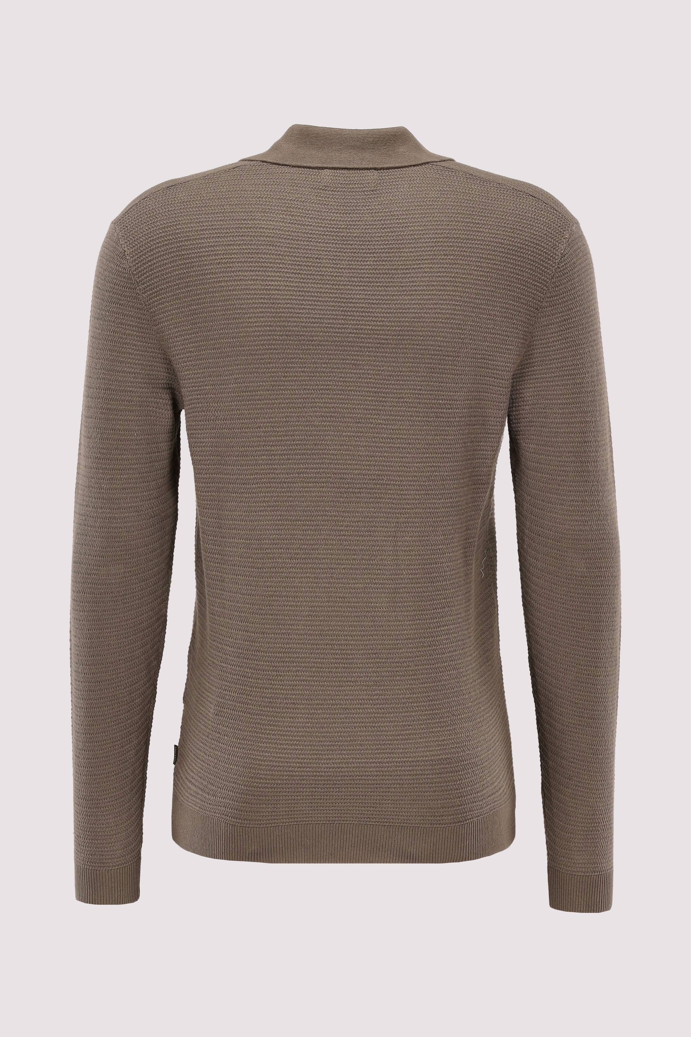 JPRBLURILEY KNIT SPLIT NECK LS