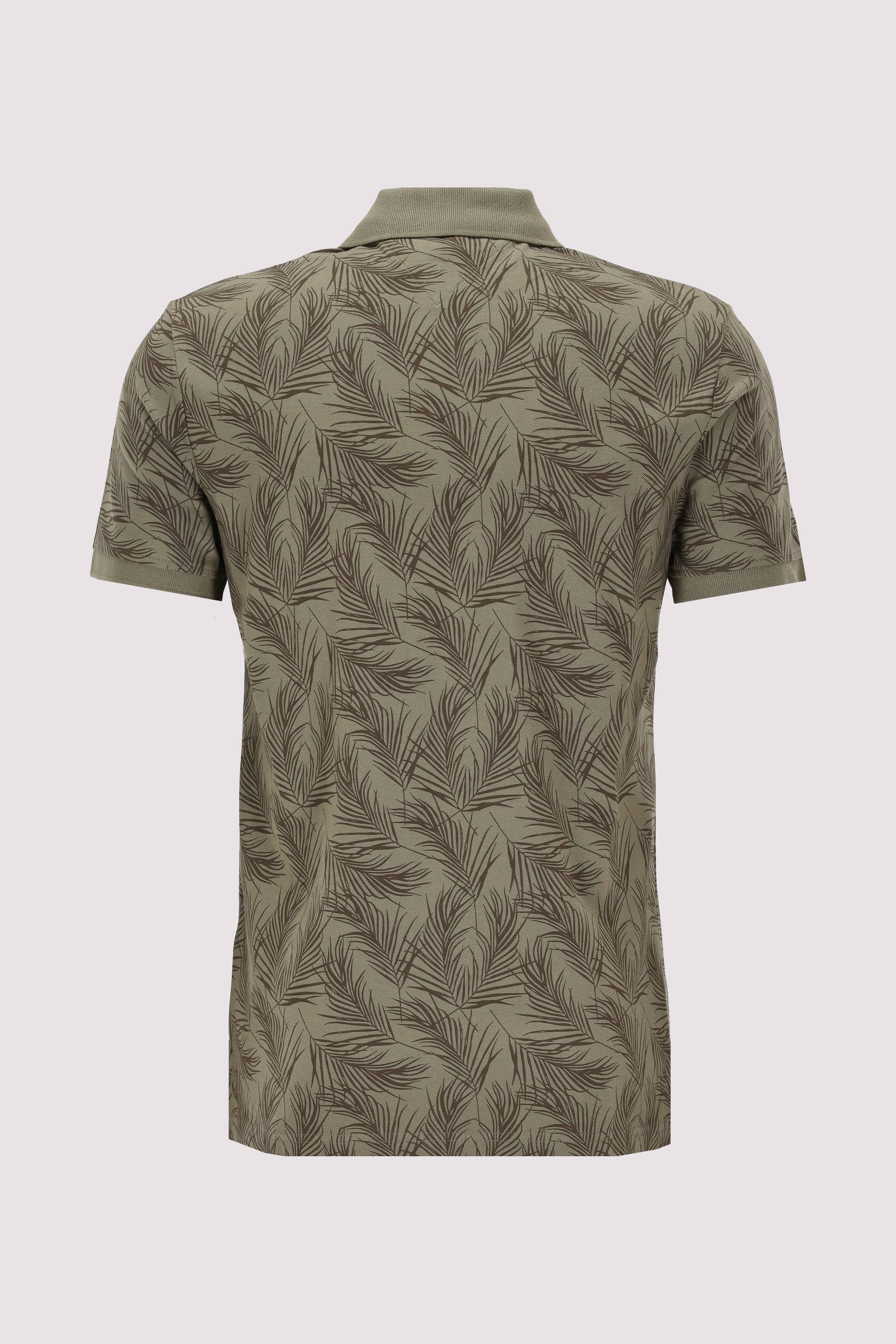 Tommy Hilfiger - LEAF AOP REG POLO Tommy Hilfiger - LEAF AOP REG POLO