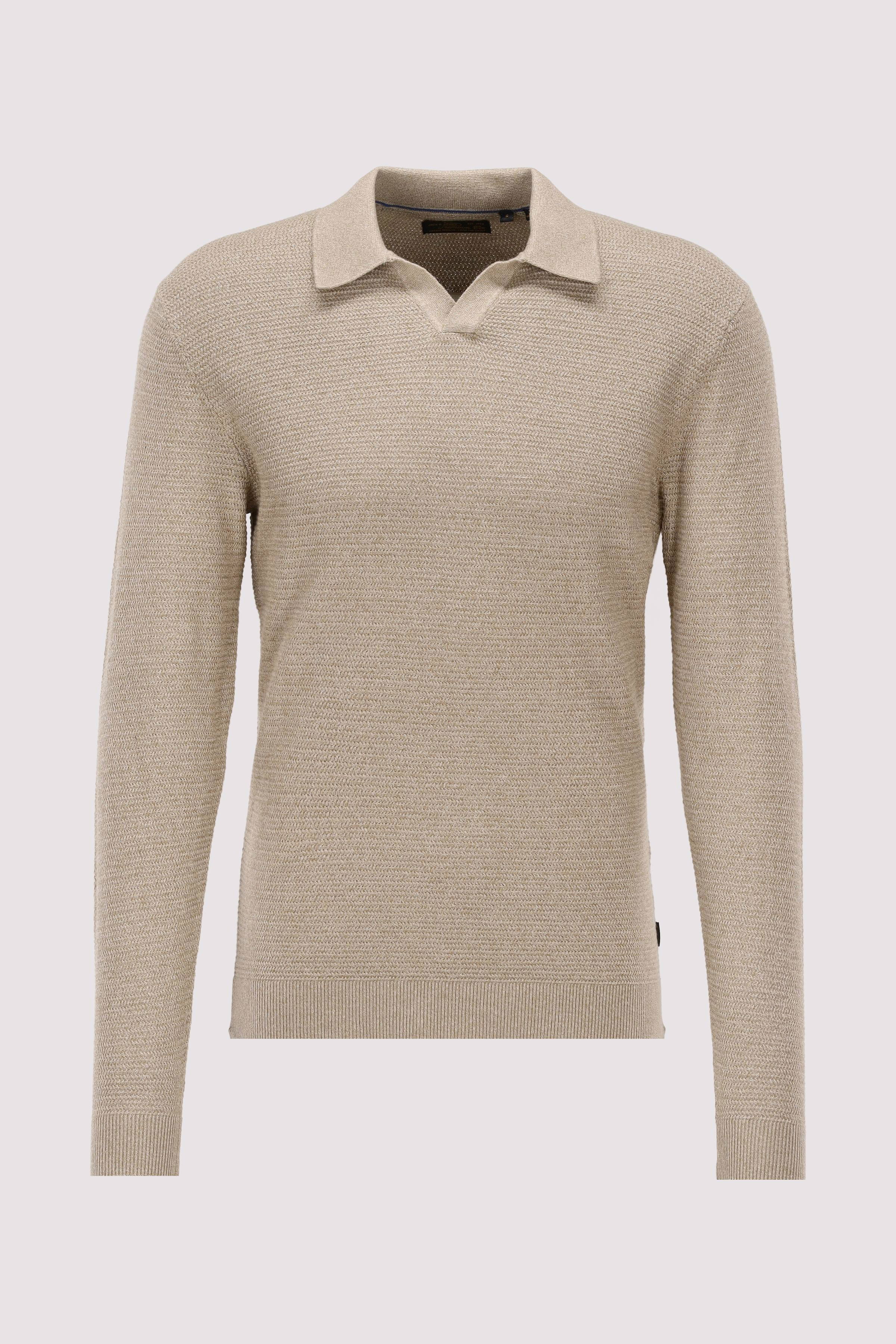 JPRBLURILEY KNIT SPLIT NECK LS